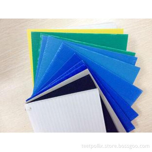 Corrosion Resistant Conductive Corrugated Plastic Sheets Fo